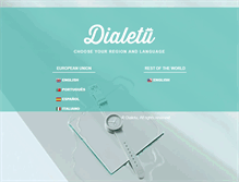 Tablet Screenshot of dialetu.com
